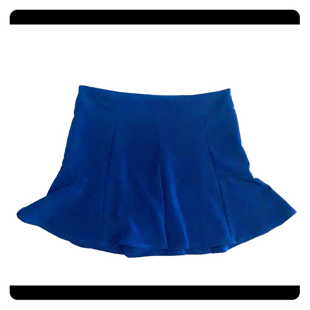 Navy Skort
